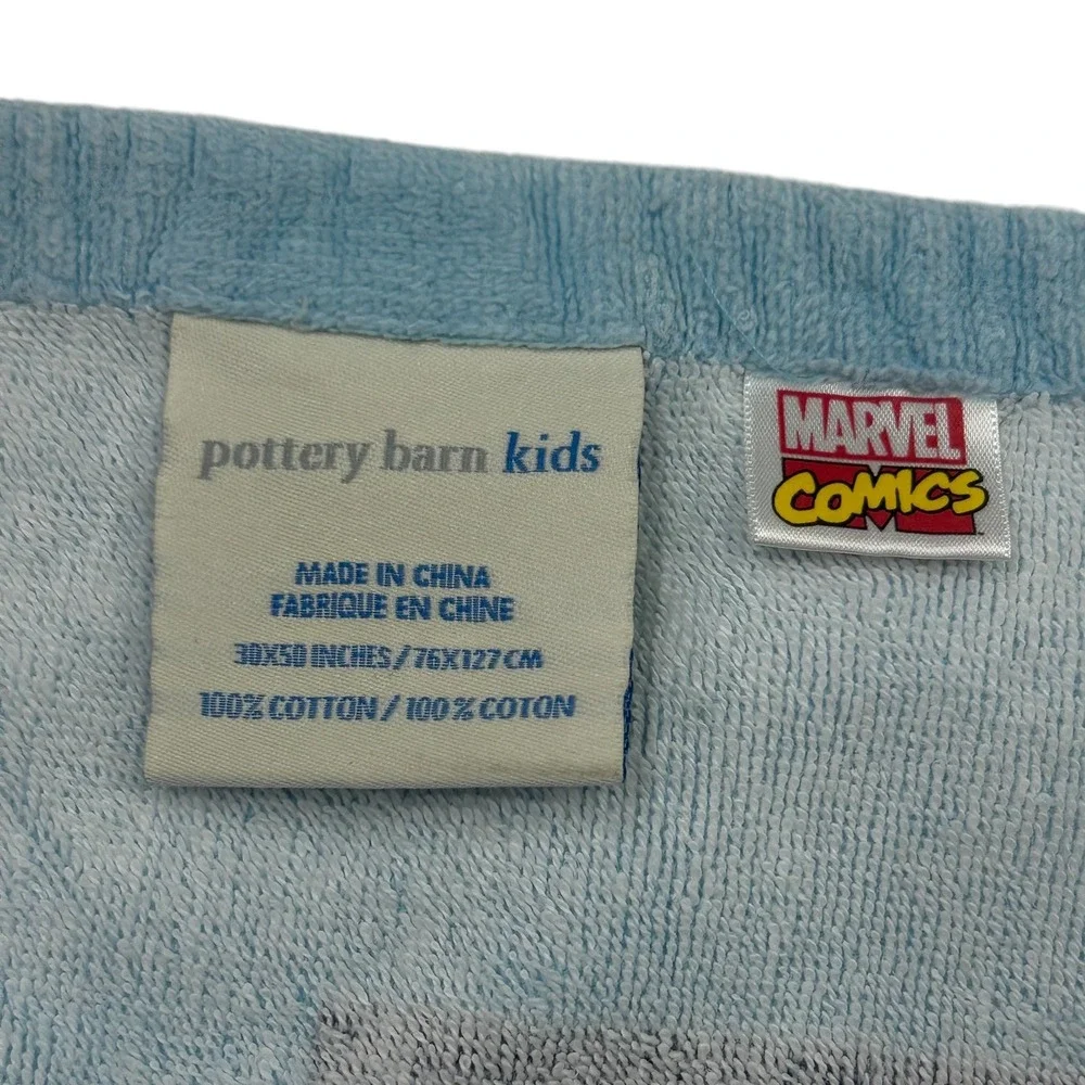 Pottery Barn Kids Marvel Avengers Beach Towel Personalized Luke Superhero‎